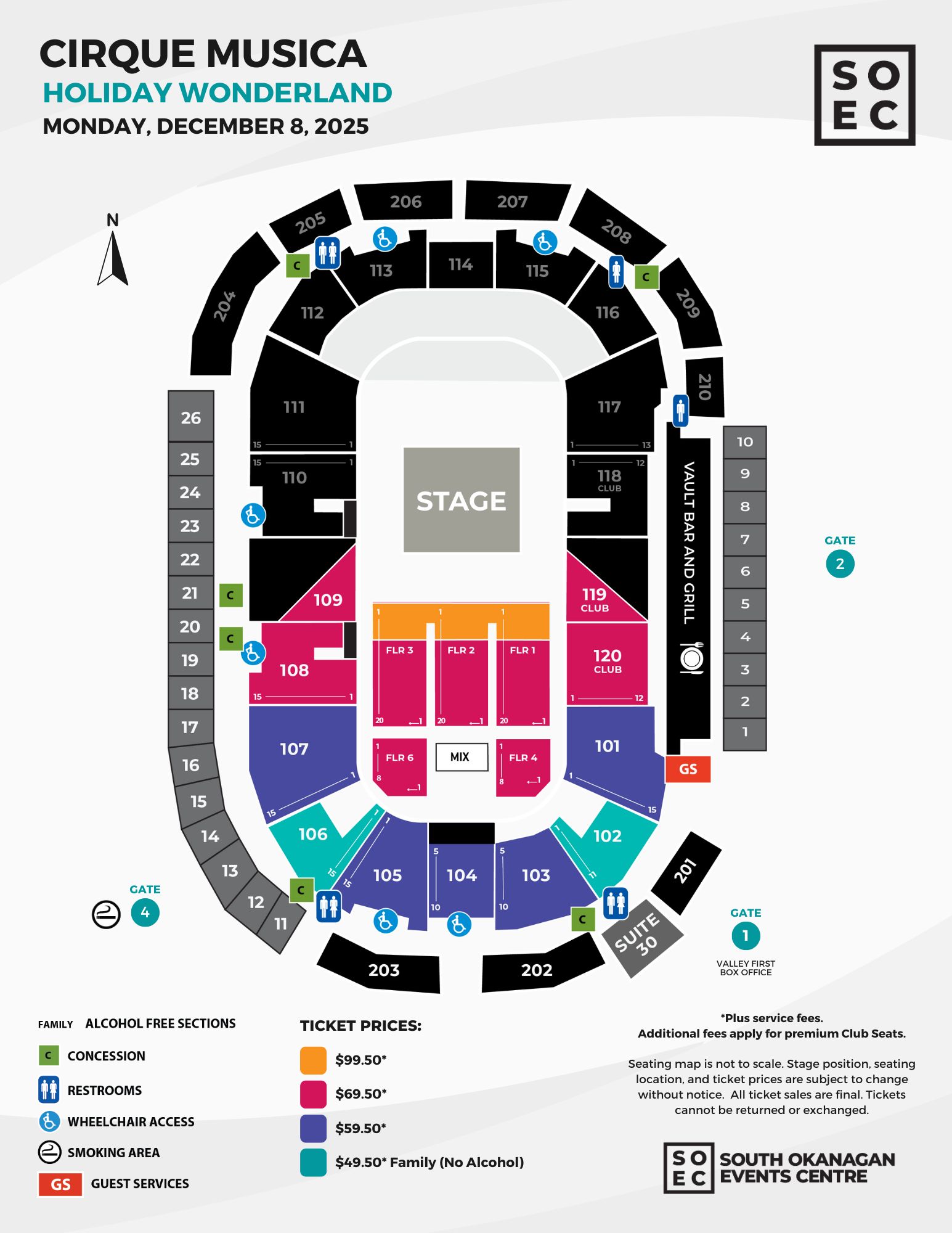 Cirque Musica Holiday Wonderland