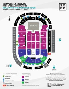 Bryan Adams - Roll with the Punches Tour