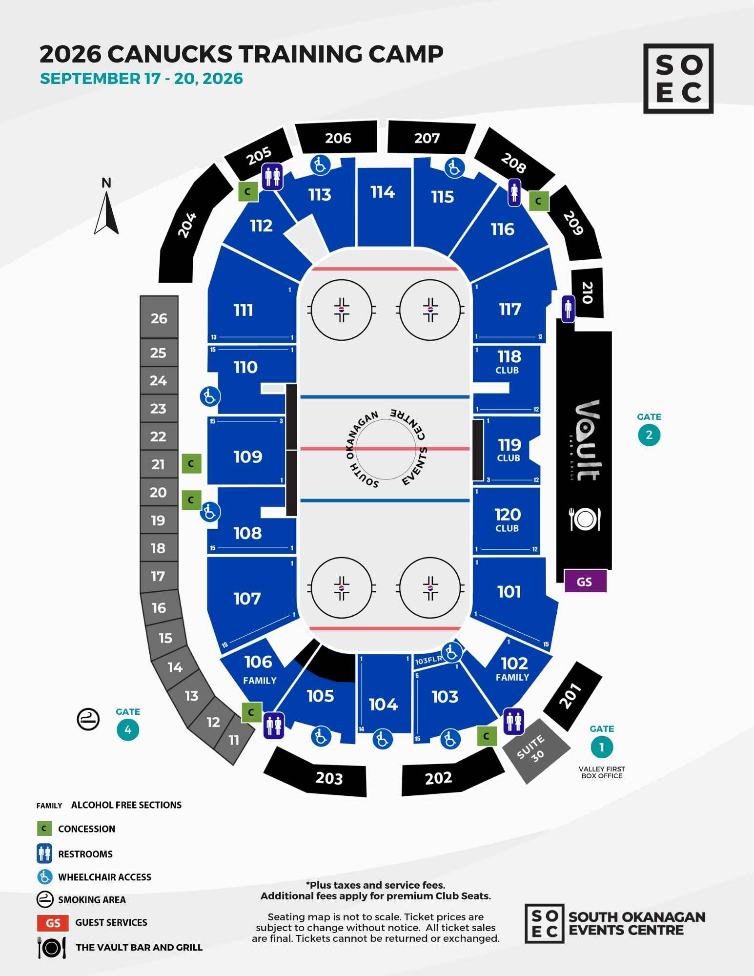 Vancouver Canucks Training Camp