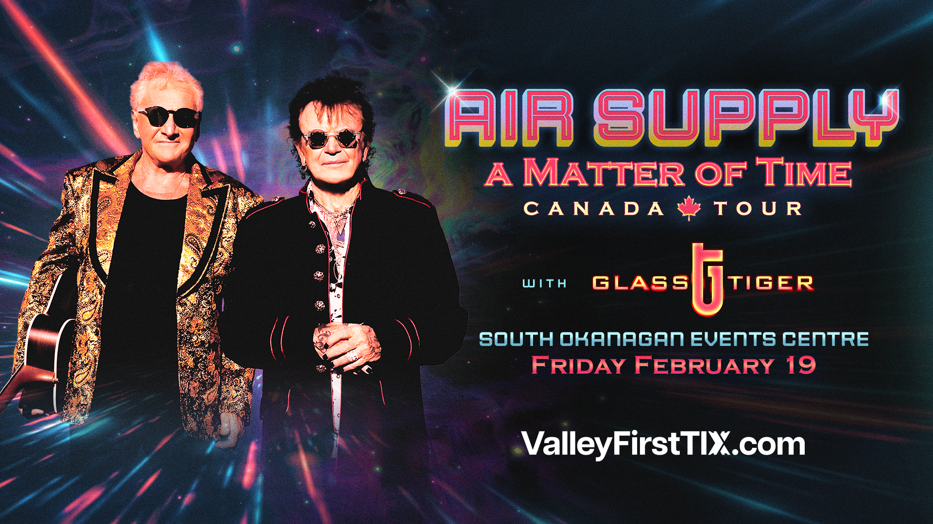 Air Supply with Glass Tiger