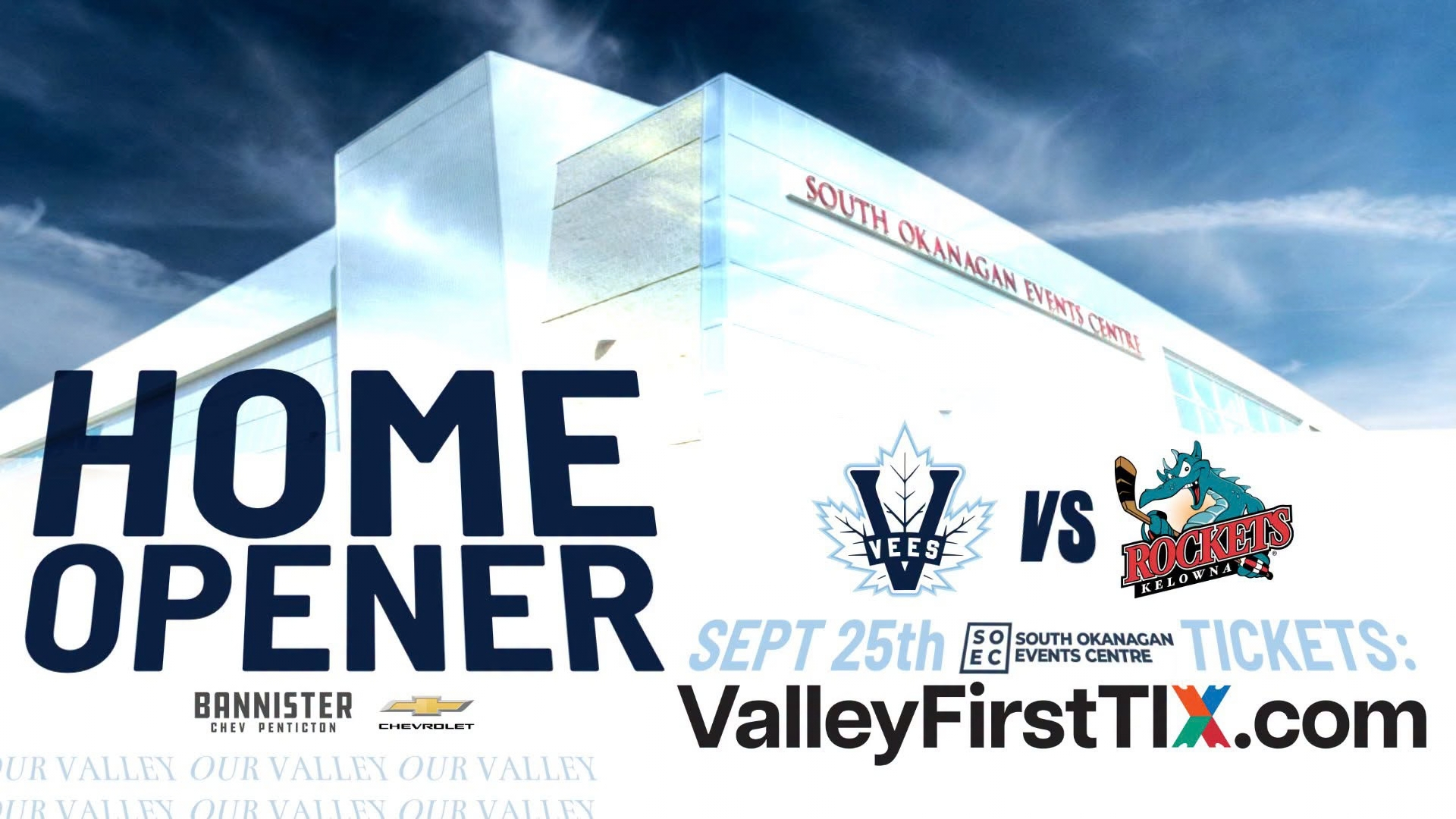 Home Opener | Penticton Vees vs. Kelowna Rockets