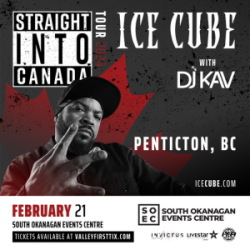 Ice Cube’s “Straight Into Canada” tour to heat up Penticton in February 2024