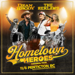 Dean Brody & The Reklaws Unite for Co-Headlining “Hometown Heroes” Tour